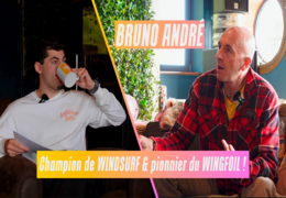 Bruno André : une légende du windsurf et du foil chez Ambition Surf